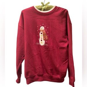 Vintage Snowman Christmas Sweatshirt